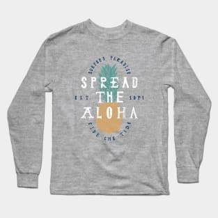 Spread the Aloha (Full Color) Long Sleeve T-Shirt